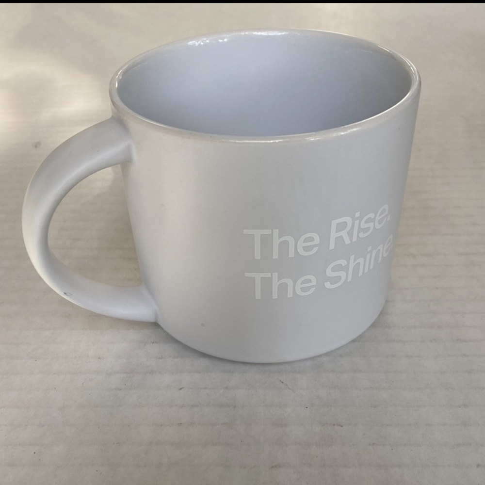 VUORI The Rise The Shine Ceramic Large Mug White - Picture 3 of 9